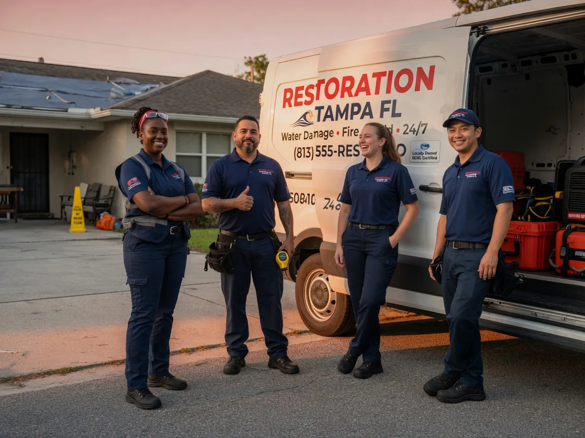 Water Damage Restoration company in Elmore, OH